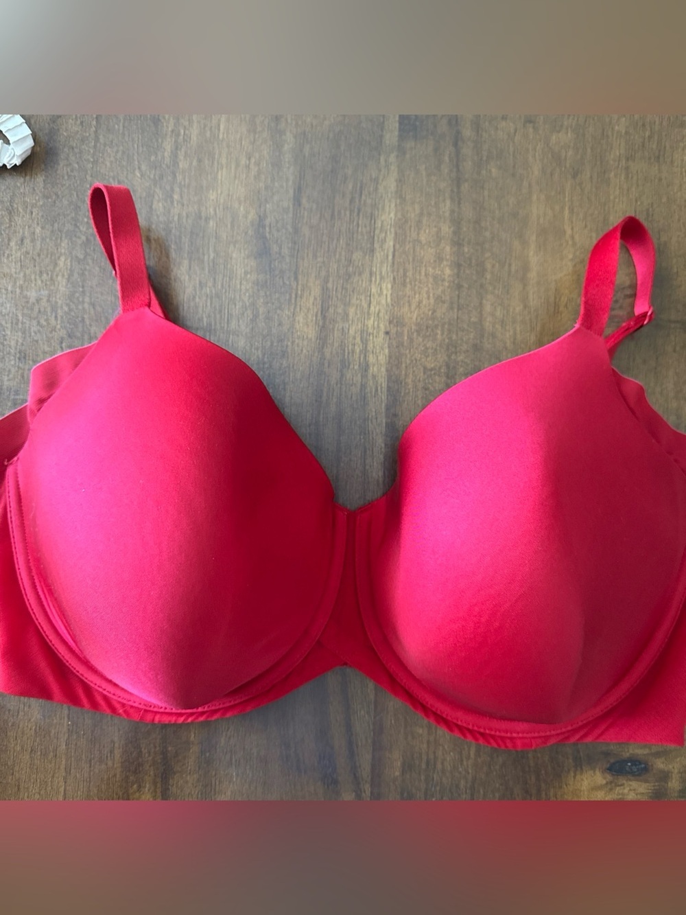Wacoal Bra Ultimate Side Smoother Underwire T-shirt 853281 Bra Red 42DDD